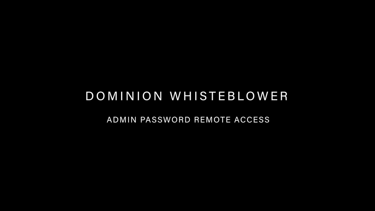 Dominion Whistleblower