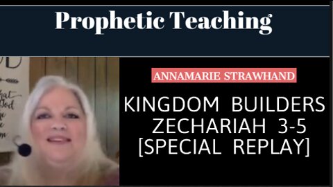 Prophetic Teaching: Kingdom Builders/Zechariah 3-5 - Faith Lane Live [Special Replay]