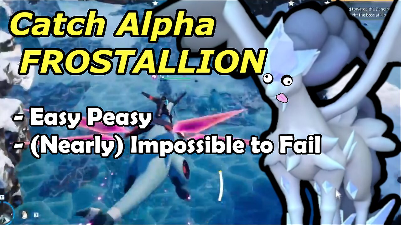 Palworld — Capture Alpha Frostallion (lv. 55!) FARM LEGENDARY HELMET