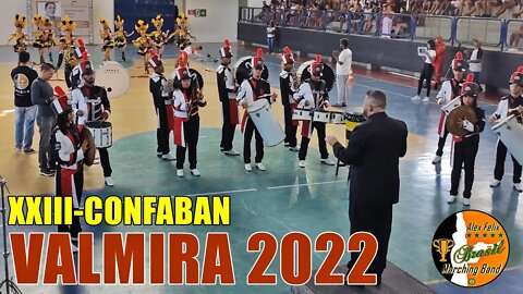 BANDA DE PERCUSSÃO VALMIRA MAGALHÃES DE ABREU 2022 NO CONFABAN 2022 - CONCURSO DE FANFARRAS E BANDAS