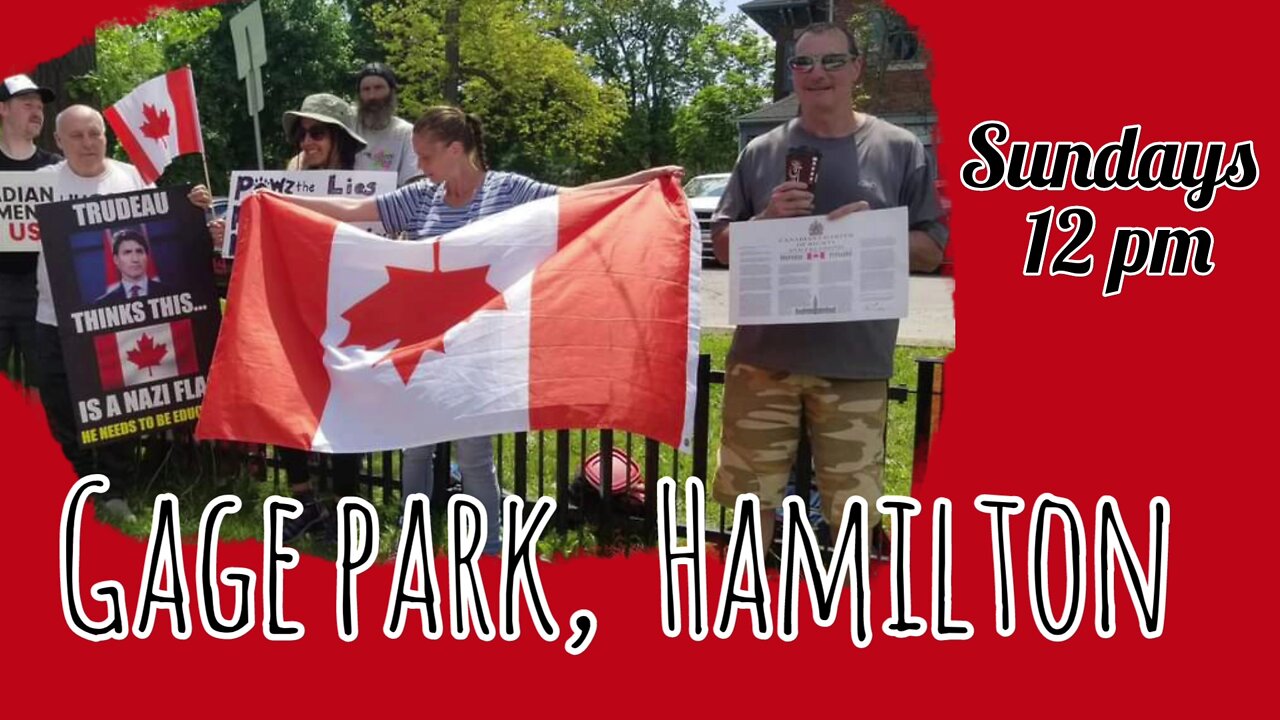 Weekly Hamilton Freedom Rally
