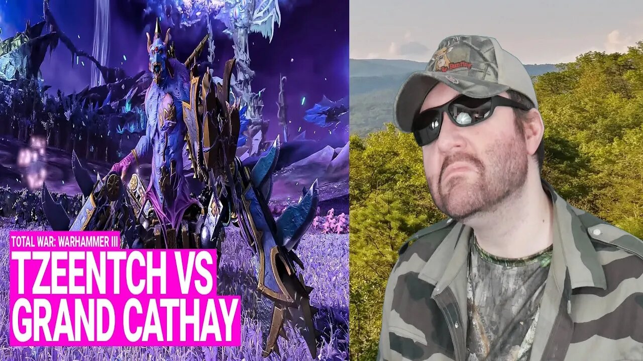 Oracles Of Tzeentch vs Grand Cathay Battle Gameplay - Total War: Warhammer III REACTION!!! (BBT)