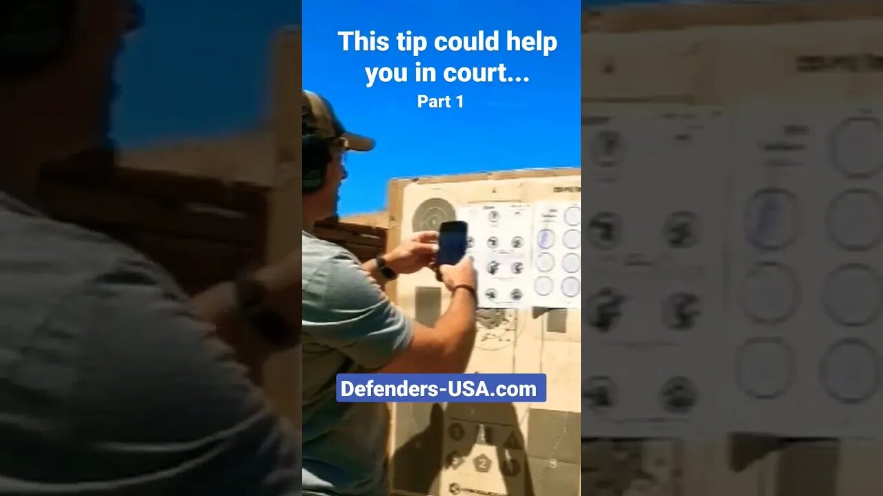 This simple tip could help your defense in court after a defensive situation. Defenders-USA.com