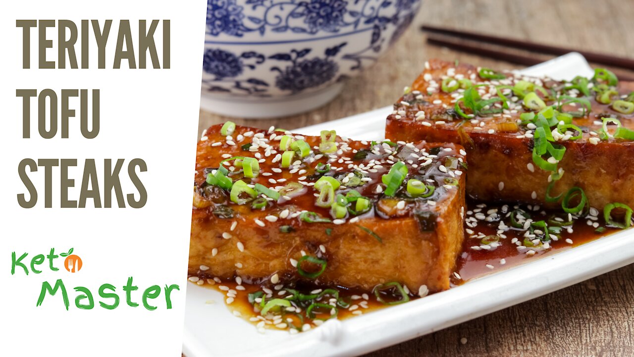 Keto Teriyaki Tofu Steaks | Keto Diet Easy Recipes | Low Carb Diet Plan