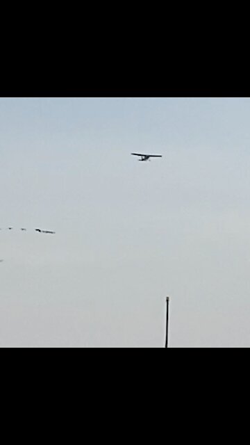Take off from Billy Bishop island Airport