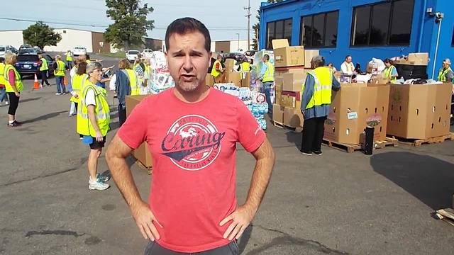 Matthew 25 gathers items for hurricane relief
