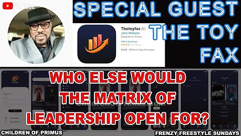 Who else would The Matrix of Leadership open for? - Frenzy Freestyle Sunday