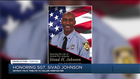 Detroit pays tribute to fallen firefighter who drowned while saving lives