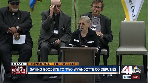 Chaplain speaks about goodness, strength in difficult time