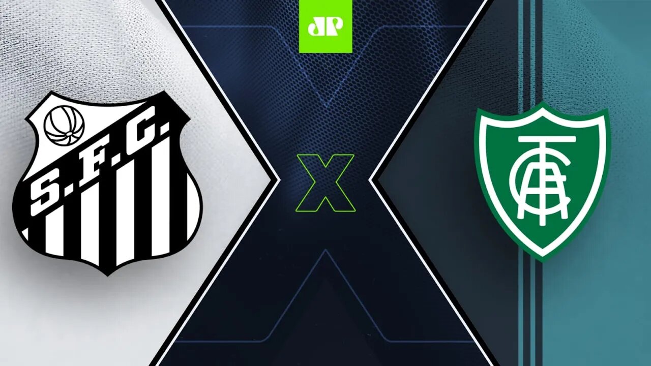 Santos 3 x 0 América-MG - 24/04/2022 - Brasileirão