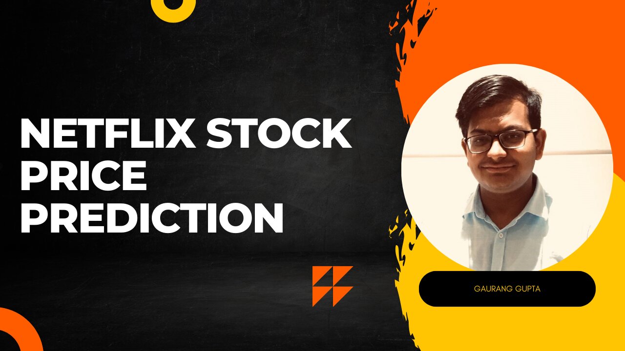 Netflix stock price prediction