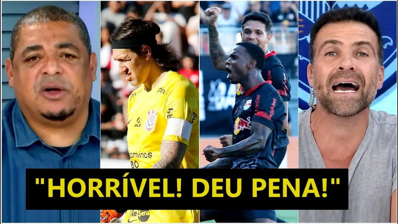 "ATÉ QUANDO??? O Corinthians foi MASSACRADO pelo Bragantino e TEM QUE REZAR para..." VEJA DEBATE!