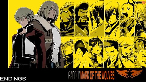 Garou Mark Of The Wolves All Endings