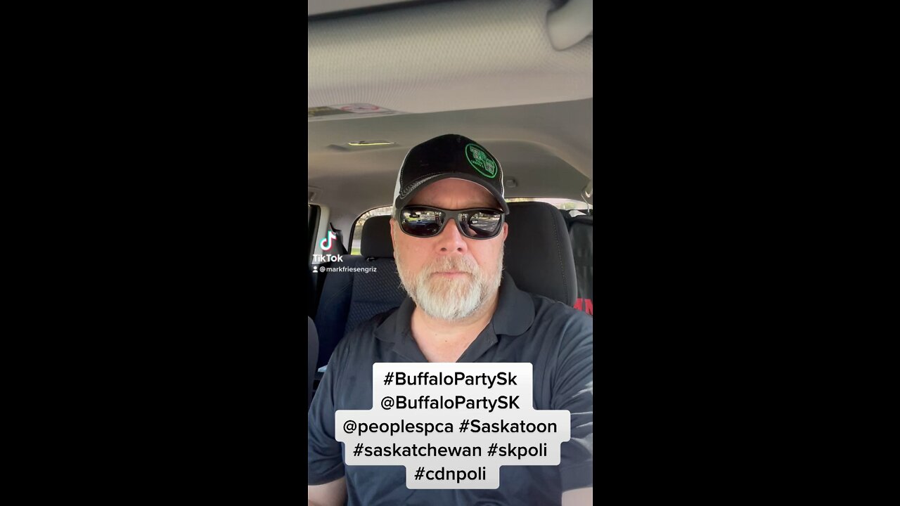 #2MinDrill #BuffaloPartySk @BuffaloPartySK @peoplespca #Saskatoon #saskatchewan #skpoli #cdnpoli