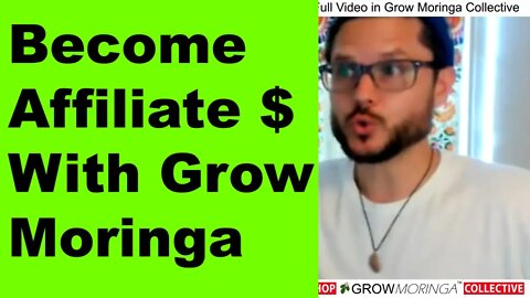 Become An Affiliate Seller and Earn Cash Back From Your Custom Coupon With Grow Moringa Make Sales