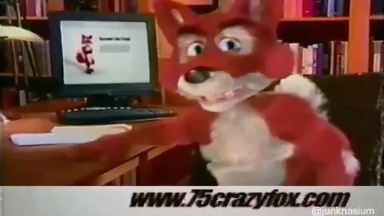 "Weird Mysterious 75crazyfox.com Lost Furry Commercial" 2007 (Lost Media) MLM [Fox Ad]
