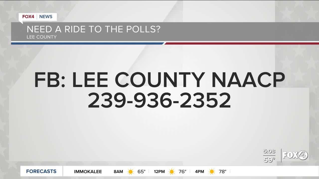 Rides to the polls