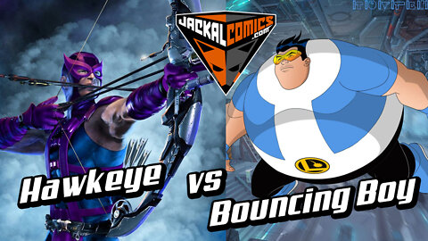 HAWKEYE vs BOUNCING BOY - Comic Book Battles: Who Would Win In A Fight?