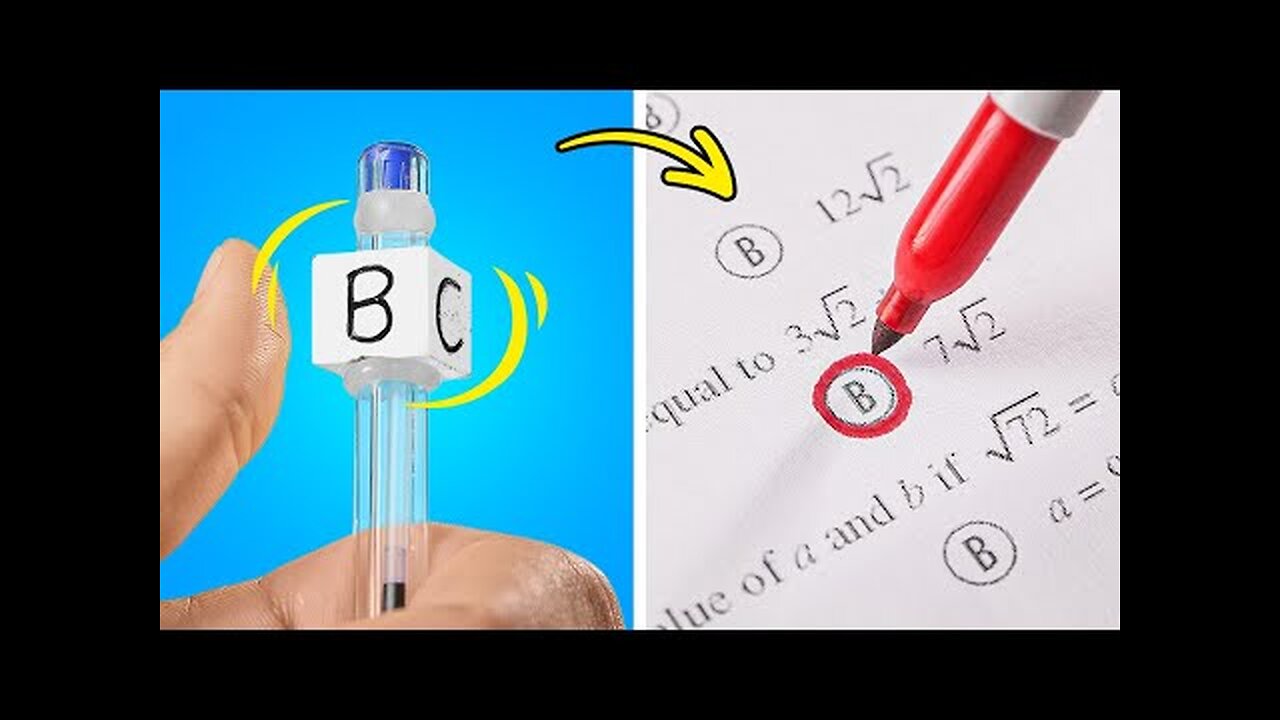 BEST SCHOOL HACKS & CRAFTS THAT MAKE STUDYING EASY! 🏫