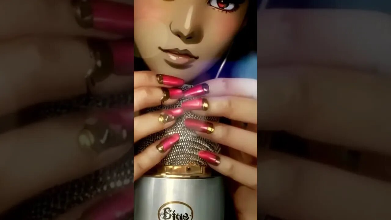 WOW! Nail Tapping ASMR by Artificial Intelligence? | #shorts #asmr #tapping