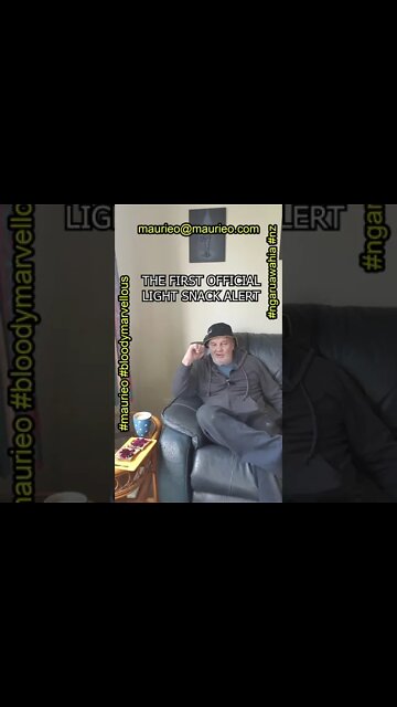maurieo #shorts INAUGRAL LIGHT SNACK ALERT
