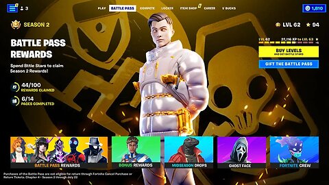 Fortnite Chapter 4 Season 2 Battle Pass (All Rewards and Theme)