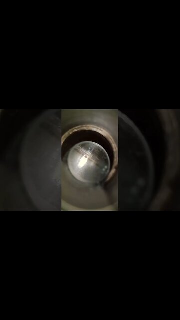 Shiny barrel chamber bore scope