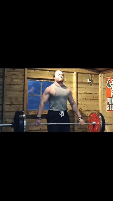 3x10 115 Kgs Beltless Defecit Snatch-Grip Stiff-Leg Deadlift. Last Set.