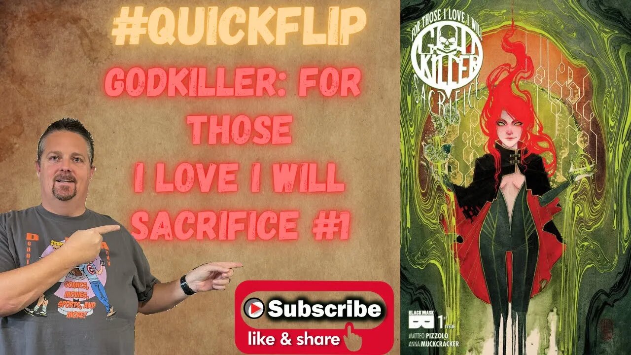 Godkiller: For Those I Love I Will Sacrifice #1 Black Mask Studios #QuickFlip Comic Review #shorts