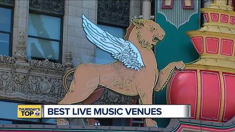 Thursday's Top 7: Best live music venues