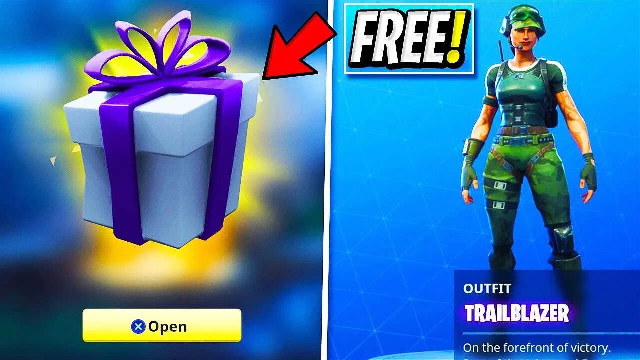 NEW FREE "Gifts" now in Fortnite! FREE Fortnite Battle Royale Skins!