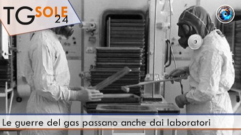 TgSole24 - 8 aprile 2021 - Le guerre del gas passano anche dai laboratori