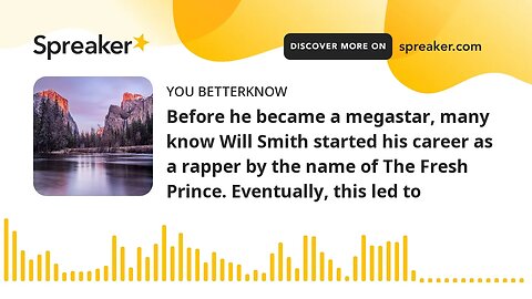 Before he became a megastar, many know Will Smith started his career as a rapper by the name of The