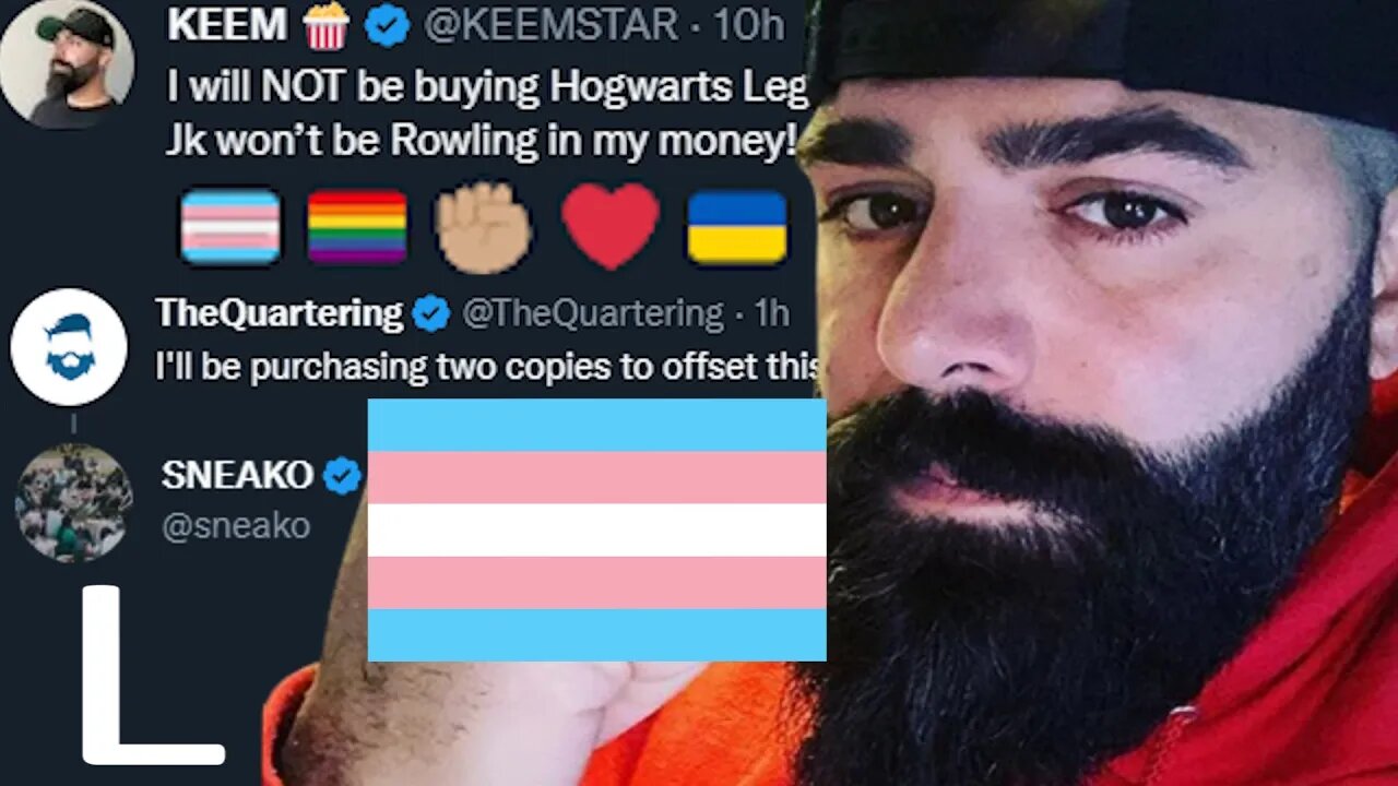 SNEAKO & TheQuartering MELTDOWN at PRO-TRANS KEEMSTAR! 🏳️‍⚧️