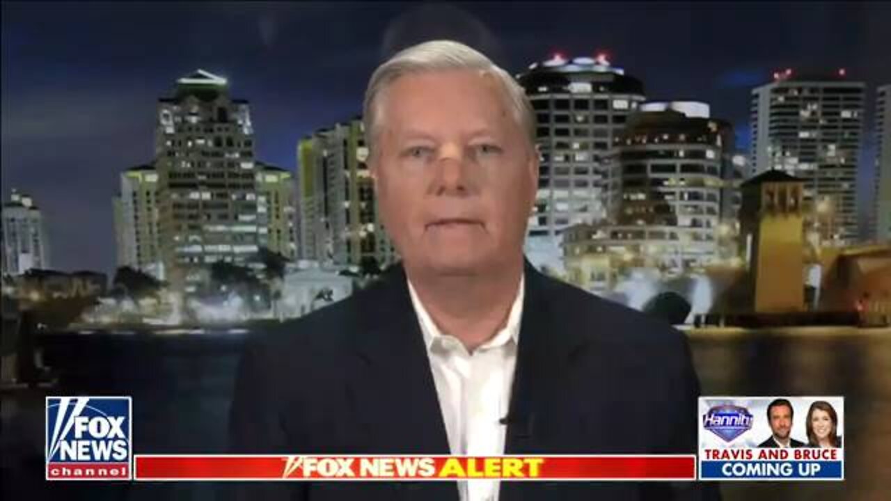 Sen. Lindsey Graham meets with Donald Trump