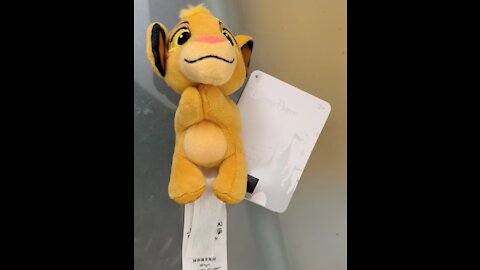 Disney Parks Simba Plush Magnet #shorts