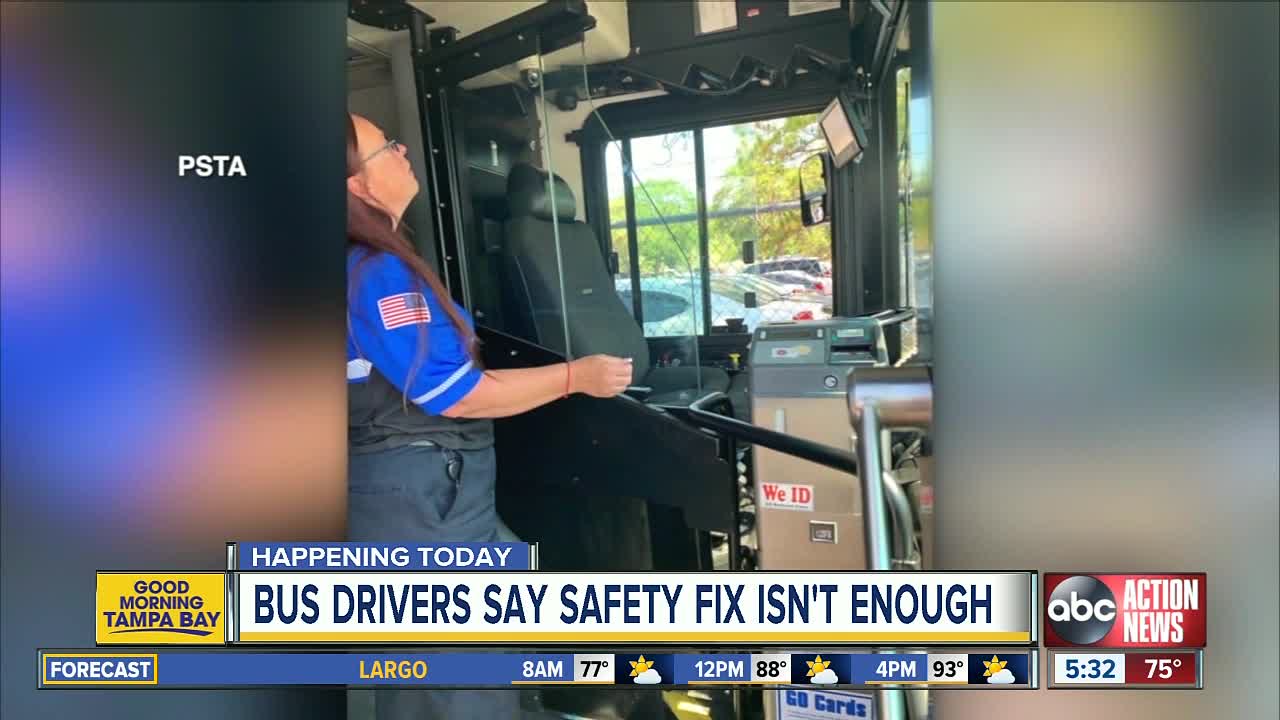 Pinellas bus drivers demand safety changes from PSTA board following driver death