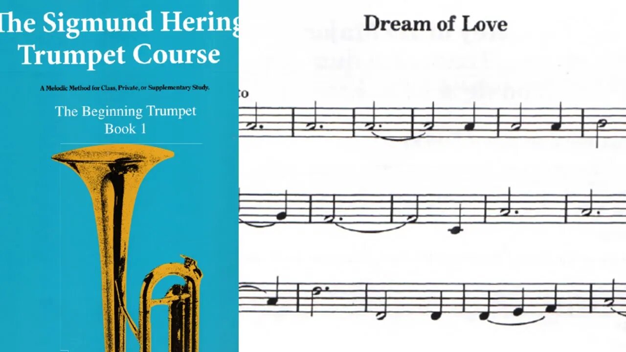 🎺 [MÉTODO DE TROMPETE] Livro 1 do método de Sigmund Hering 64 & 65