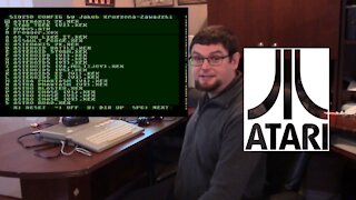 Atari SIO2SD Config - Play Atari Games off a SD Card -Spy Hunter, Tetris