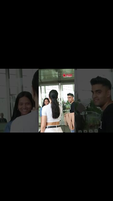 Jacqueline Fernandez FORGETS her luggage at airport & walks straight inside 😱 | #shorts