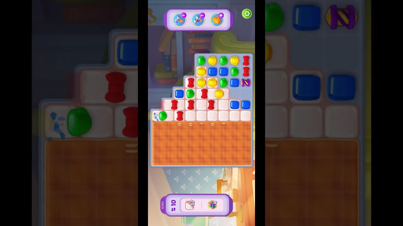 Shorts Playrix Homescapes Gameplay Walkthrough Level 12384-010