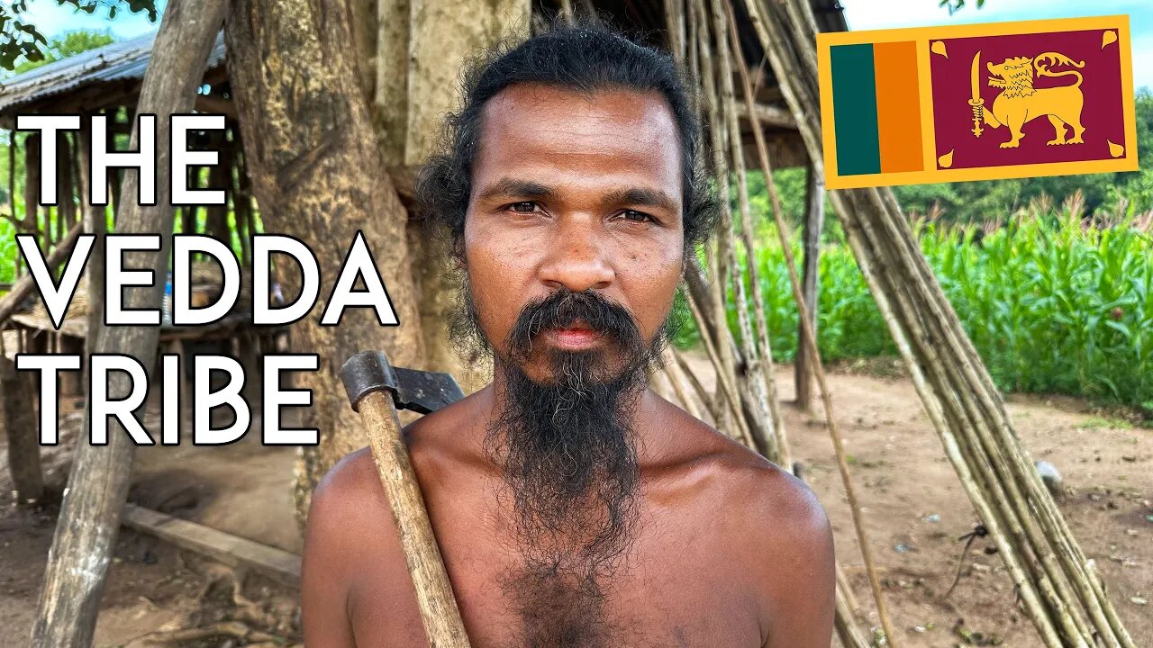 Eating Tribal Food with the VEDDA TRIBE of Sri Lanka + Camping