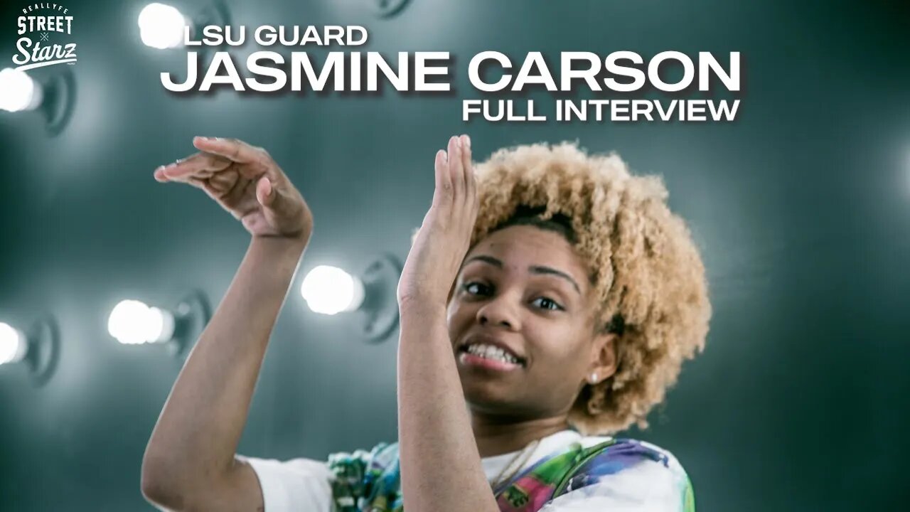 LSU Star Guard Jasmine Carson on RECORD number of 3 point shots, coaches playing FAVORITES, LSU Wins