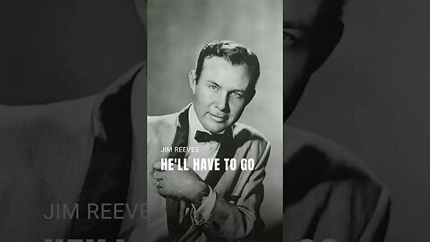 Jim Reeves • He'll have to go #lyrics #lyricvideo #Shorts