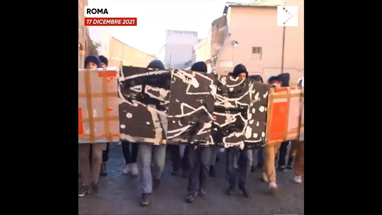 Roma: Manifestazione studentesca (17/12/2021)