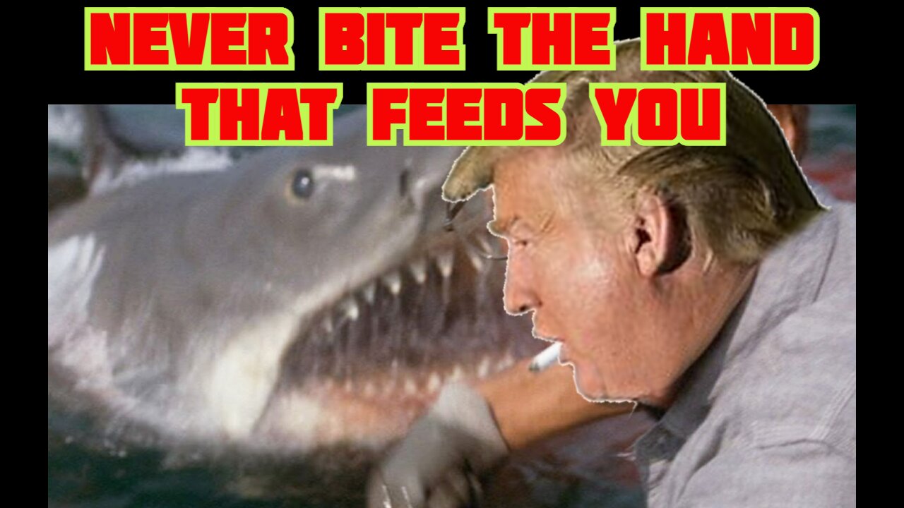 Never Bite The Hand That Feeds You!!!