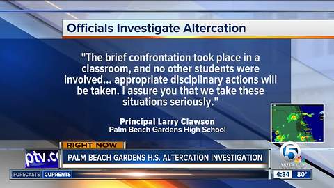 Altercation investigated