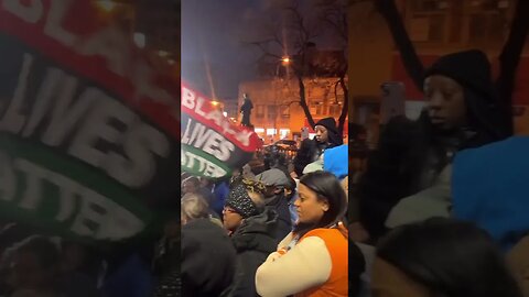 Me covering #JusticeforNajee #najeeseabrook rally Paterson city hall #Paterson, #newjersey #press