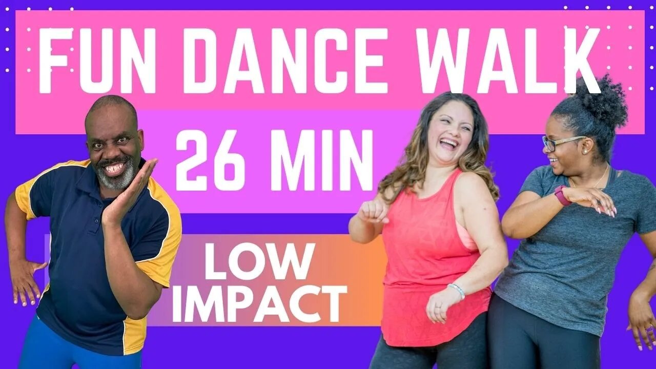 Fun Dance Walk Fitness Workout: Beginners & Seniors Friendly | 26 Minutes | Sounds Like Motown