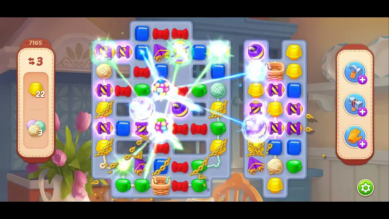 Playrix Homescapes Gameplay Walkthrough Level 7165